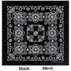 Sarongs 68 68 cm 100 Baumwolle Schwarz Rot Hip Hop Paisley Bandanas Schal Punk Schädel Bandana Stirnband Wrap Für Männer Frauen 230721