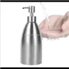 Accessoires Meubles Cuisine Évier En Acier Inoxydable Savon Liquide Shampooing Douche Distributeur 500Ml Drop Delivery 2Avny302l