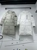 G Gussie Guuui Beste Quality Style Guxci beroemde Designer Luxe Dames Lang Down Jacket Cobranding Canada North Winter Hooded Coat Jackets Outdoor Men Clothing Winding