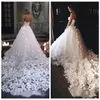 Strapless A-lijn Trouwjurken Met Vlinder Versierd Bruidsjurken 2019 Kapel Trein Custom Lange Prinses Vestidos De Mariage Cu2567