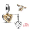 Charms The 100% 925 Sterling Sier Charm Series Bead Flash Stars And Moon Pendant Glass Security Chain Fit Pandora Bracelets Diy Jewe Dheao