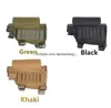 Tactical Outdoor Rifle Grip Bullet Bags Portable Molle Ammo Holder Carrier Mini Bullets Bag Magazine Hunting Buttock Rest Pouch Accessary