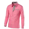 Hommes t-shirts coupe classique court hommes mode haut décontracté chemise Simple confortable couleur unie col bouton en vrac Blouse vers le bas