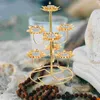 Candle Holders Light Lotus Rack Stand Creative Candlestick Metal Temple Candleholder Shaped