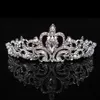 Sparkly Full Circle Tiaras Pageant Petal Clear Aosterrian Rhinestones King Queen Princess Crowns Wedding Bridal Brides Crown Party H2567