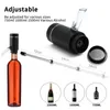 Wine Glasses Electric Decanter Pump Dispenser Automatic Aerator One Button Smart Pourer Spout for Bar Party Kitchen 230721