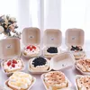 Tek Kullanımlık Çıkarma Konteynerler 10 20 PCS Bento Gıda Pişirme Tatlı Kek Kasesi Ambalaj Burger Snack Kutuları Mikrodalgada Eve Bulunma Kutusu 230721