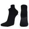 Automne femmes hommes Yoga chaussettes anti-dérapant Grip Pilates Sox adulte intérieur maison anti-dérapant chaussette de sol pantoufle filles Gym Fitness danse ballet coton serviette bas Massage des pieds