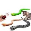 Électrique RC Animaux Télécommande Serpent Jouet Pour Chat Chaton En Forme D'oeuf Contrôleur Rattlesnake Interactif Teaser Jouer RC Jeu Pet Kid 230721