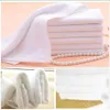 10 x White 3030 Microfiber Handduk Handduk Kök ren handduk ansikte handduk Hand Towe El Kindergarten Bath Beauty Hela 260B