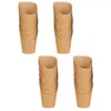 Mugs Paper Tube Kraft Snack Containers Portable French Fries Holders Disposable Cups Food Supplies