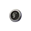 Metal Letter Buttons Round Letters Business Suit Coat Jacket Diy Sewing Button for Men High Quality