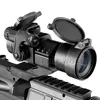 FIRE WOLF Red Green Dot Riflescopes 32mm M2 Sighting Telescope Tactical Laser Gun Sight scope for Picatinny Rail rifle