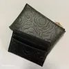 Prezenty imprezowe modne kobiety klasyczny czarny mini portfel posiadacza karty monety popularne przedmioty w krajach europejskich i amerykańskich277U