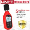 Gürültü Ölçerleri UNI-T UT353 Gürültü Ölçüm Aleti DB Metre 30 ~ 130dB Mini Ses Ses Seviyesi Metre Decibel Monitör 230721