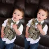 2020 personnalisé Camo garçon vêtements de cérémonie Camouflage véritable arbre Satin gilet pas cher seulement gilet pour mariage enfants garçon formelle Wear280r