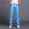 Pantalons pour hommes 2023 printemps automne décontracté hommes coton Slim Fit Chinos mode pantalon 8 couleur mâle marque vêtements grande taille 28-38