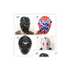 Partymasken Jason Voorhees Freitag der 13. Horrorfilm Hockeymaske Gruseliges Halloween Xb1 Drop Delivery Hausgarten Festliche Lieferungen Dhqu6