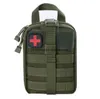 Sac de poche médical tactique extérieur trousse de premiers soins d'urgence pour la chasse randonnée camping cyclisme sacs de taille molle EMT sacoche