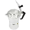 Caffettiera Pentola 3 6 9 12 Tazze Caffettiera Caffettiera Moka Alluminio Caffettiera Moka Espresso Latte Caffettiera Stufa Top1235K