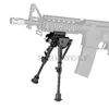 6 "-9" النمط التكتيكي Bipod 5 مستويات قابلة للتعديل الساقين الربيع المحملة للصيد