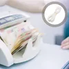 Storage Bags 200 Pcs White Wrapping Paper Banknote Money Currency Strap Cash Band Wrappers Bills Bands Organizer