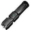 USB充電式懐中電灯ミニ3モード防水ズーム可能なランプライトポータブルトーチ懐中電灯ランタン18650バッテリー駆動トーチ