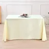 Table Cloth The Tablecloth Pure Color Conference Exhibition Desk Set Of Rectangle _Jes5013