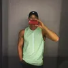 Mannen Tank Tops Zomer Tactische Sport Mesh Mouwloos Vest Gym Running Apparatuur Training Spier Ademend T-shirt 230721