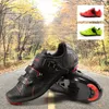 Boots Santic Road Bike Locking Shoes Men Professional Compatible with Spdsl Riding Shoes Women Cycling Sneakers Bicycle Sports Shoes