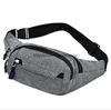 cycling waist bag waterproof outdoor canvas casual waistpacks adjustable shoulder strap chest fanny hip packs men women Fitness Workout Belt bags