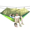 Air extérieur hamac lit double personne parachute camping hamacs suspendus tente lit Portable pliant hamac balançoire lit avec moustiquaire