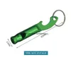 multifunctionele draagbare mini fluitje aluminium flesopener fluitje outdoor camping survival metalen fluitje Gadgets keychian tool