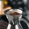 Strumenti 500ml Caffè in vetro Condividi Pentola Bollitore per caffè Riutilizzabile Caffettiera Resistente al calore Teiera Utensili da caffè Cafe per Barista