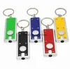 Creative Square Blocks Flashlight Key Ring Torch Lamp Mini KeyChain ficklampor Noely LED Toy Outdoor LED Flash Light Torch Lamp Tool