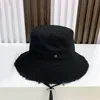 Designer vissershoed heren emmer hoed roze zwart bruin heren vrije tijd gebroken rand man caps outdoor mode casquette strand zomer