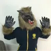 Party Masks Werewolf Halloween Mask Big Bad Wolf Adult Full Head Costume Accessory Children Cosplay Toy 230721