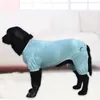 Vêtements pour chiens Pyjamas doux Vêtements décontractés Vêtements d'été Col rond Anti-UV Grands vêtements de protection solaire
