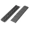 Fire Wolf 4 قطع تكتيكية Keymod Rubber Soft Rail Cover Type Black De Rail Cover