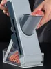 Relembro Multifuncional Manual Manual Vegetal Flicer dobrável Slicer Cut Fruit Fries frances