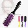 Hair Brushes Wholesale Brush 9-Rows Detangling Denman Der Hairbrush Scalp Masr Straight Curly Wet Styling Comb275P Drop Delivery 18Shc
