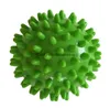 Hot Spiky Point Massage Grip Ball Trigger Roller Reflexology Tools Stress Relief för Palm Foot Arm Neck Bod Massager Roller Ball