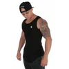 Men S TANK TOPS Summer Fitness Rune Color Sleeveless T Shirt Training Leisure Simple Slim Stretch Sweat Absorption Cotton Vest 230721