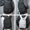 Mochilas escolares multifuncionais para computador à prova d'água mochilas masculinas de luxo para estudantes casuais plissadas 156 polegadas pacote de bolsa para laptop 230721