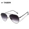 Sunglasses TAGION Brand Men's Pilot Women Men Alloy Frame Fashion Driving Lenses Unisex Eyewear 2767