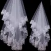 1 5 m lungo bianco avorio accessori da sposa veli da sposa pizzo applique a uno strato 01276 m
