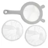 Dinnerware Sets Latte Plastic Strainer Kitchen Filter Spoon Strainers For Tools Mesh Sieve Colander