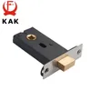 KAK Hidden Door Locks Stainless Steel Handle Recessed Invisible Keyless Mechanical Outdoor Lock For Fire Proof Home Hardware255t