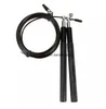 metal handle speed skipping skip ropes gym fitness workout exercise bearing jump rope professional crossfit cable wire jump rope