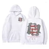 Hoodies voor heren Sweatshirts y2k Hoodies RR Kankan Meisjes Print Hoodie Heren Dames Kpop Casual Vrouw Oversized Sweatshirt Unisex Fleece Katoenen Trui DWUM